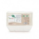 Vaschetta patatine bio-compostabile ecoCanny Take Away bianco 173x123x40 mm conf. 50 pz - ECO-T12PCA