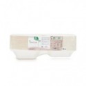 Box hamburger bio-compostabili ecoCanny Take Away bianco 150x150x80 mm conf. 50 pz - ECO‐HB06