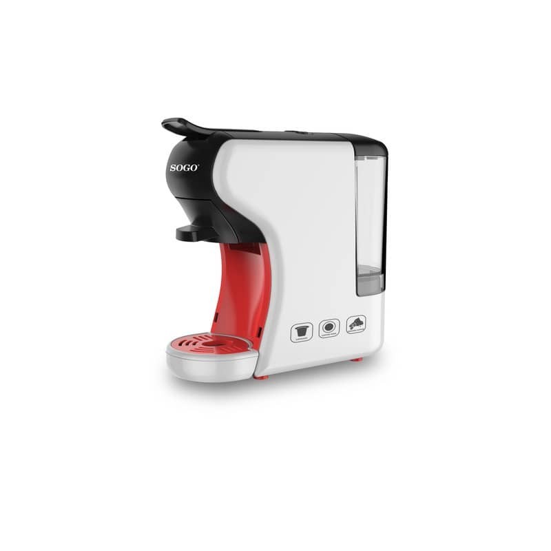 Macchina per caffè espresso multicapsula 3 in 1 Sogo bianco - CAF-SS-5675