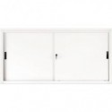 Sopralzo per armadio in metallo a porte scorrevoli Tecnical 2 618S 180x45x85 cm bianco