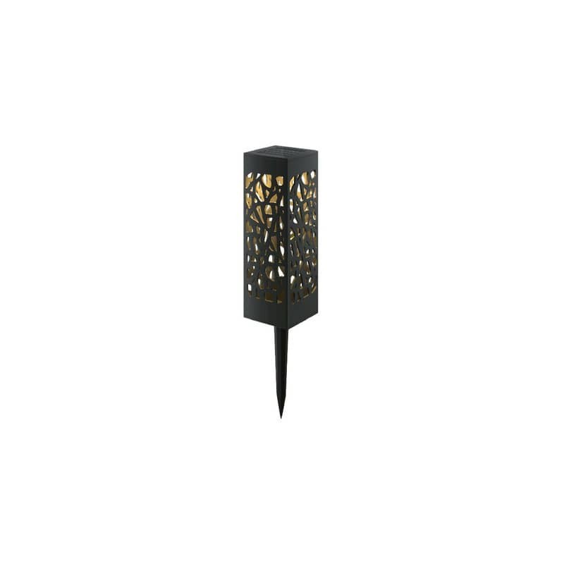 Lampioncino LED in plastica con pannello solare e sensore crepuscolare Aigostar luce calda - lanterna - B10201J9R