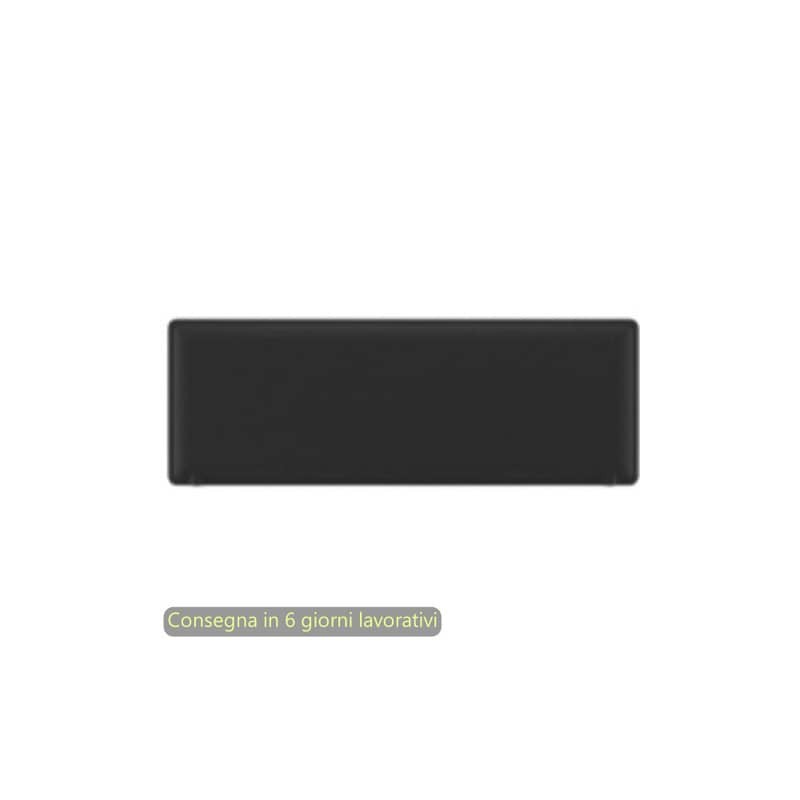 Pannello acustico fonoassorbente L.80xH.29,5 cm Moody Artexport nero 3-BSAK0800-IQ