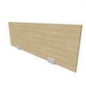 Pannello divisorio in melaminico rovere per bench 100xH.35 cm linea Practika Quadrifoglio - CODB100-RK