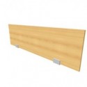 Pannello divisorio in melaminico faggio per bench 120xH.35 cm linea Practika Quadrifoglio - CODB120-FA