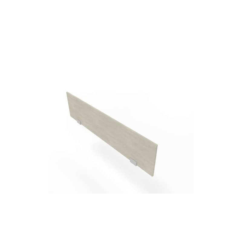 Pannello divisorio in melaminico cemento per bench 140xH.35 cm linea Practika Quadrifoglio - CODB140-CL