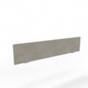 Pannello divisorio in melaminico cemento per bench 160xH.35 cm linea Practika Quadrifoglio - CODB160-CL