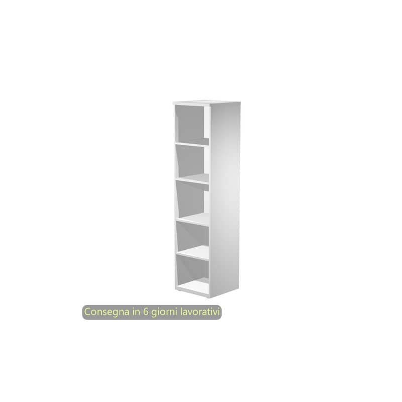 Mobile alto a giorno Flex 5 ripiani 45x46xH.181,8 cm Artexport bianco BH45/3
