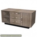 Mobile di servizio 120x55xH.56,6 cm Giunone Artexport noce toscano 35017/N