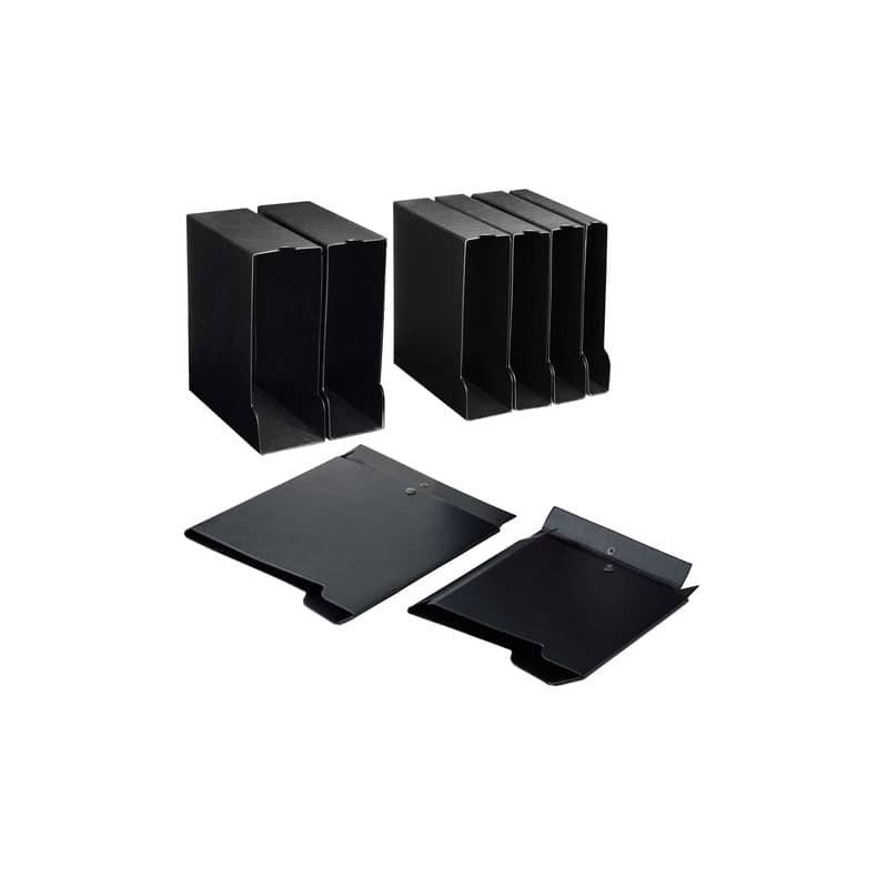 Custodia per raccoglitori e registratori Sei Rota 65 A4 f.to esterno 28x32 cm - dorso 10 cm nero - 67146510