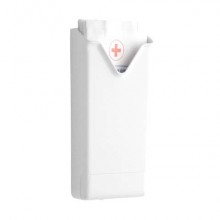 Distributore sacchetti in carta per igiene femminile QTS in ABS capacità 100 sacchetti bianco - IN-4027/WS-S