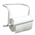 Portarotolo industriale in metallo Hylab Ø 40 cm bianco 4098/MSV