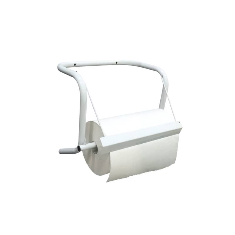 Portarotolo industriale in metallo Hylab Ø 40 cm bianco 4098/MSV