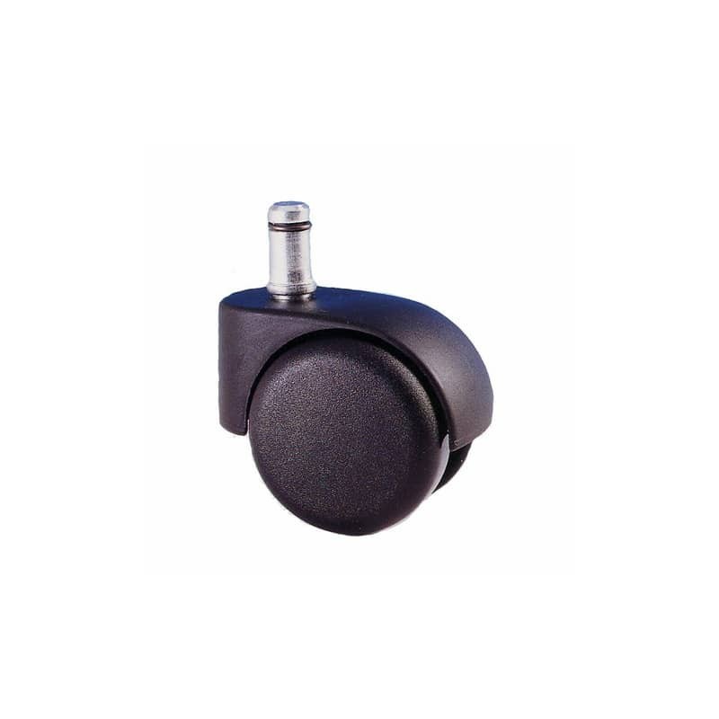 Set 5 ruote Base per sedie Seditaly Ø50 mm nere libere CNF5RBL010201
