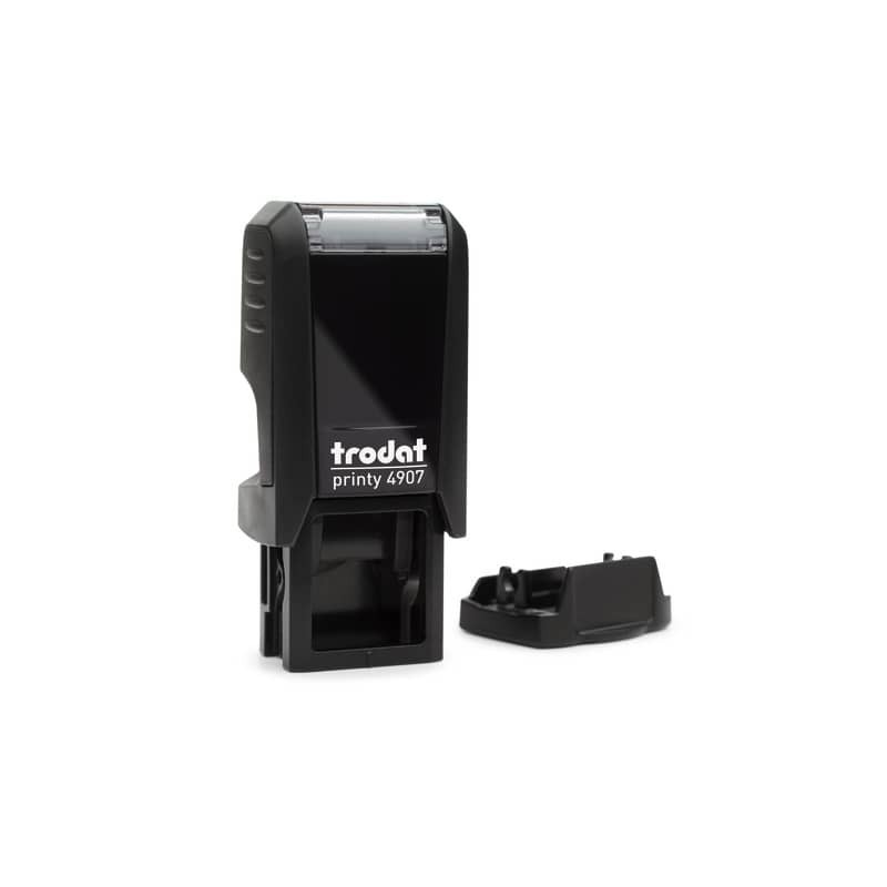 Printy 4907 Timbro di testo Trodat PERSONALIZZATO fino a 1 riga nero dim. max personalizzazione 13x6 mm - 110560