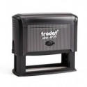 Printy 4925 Timbro di testo Trodat PERSONALIZZATO fino a 7 righe nero dim. max personalizzazione 82x25 mm - 12517