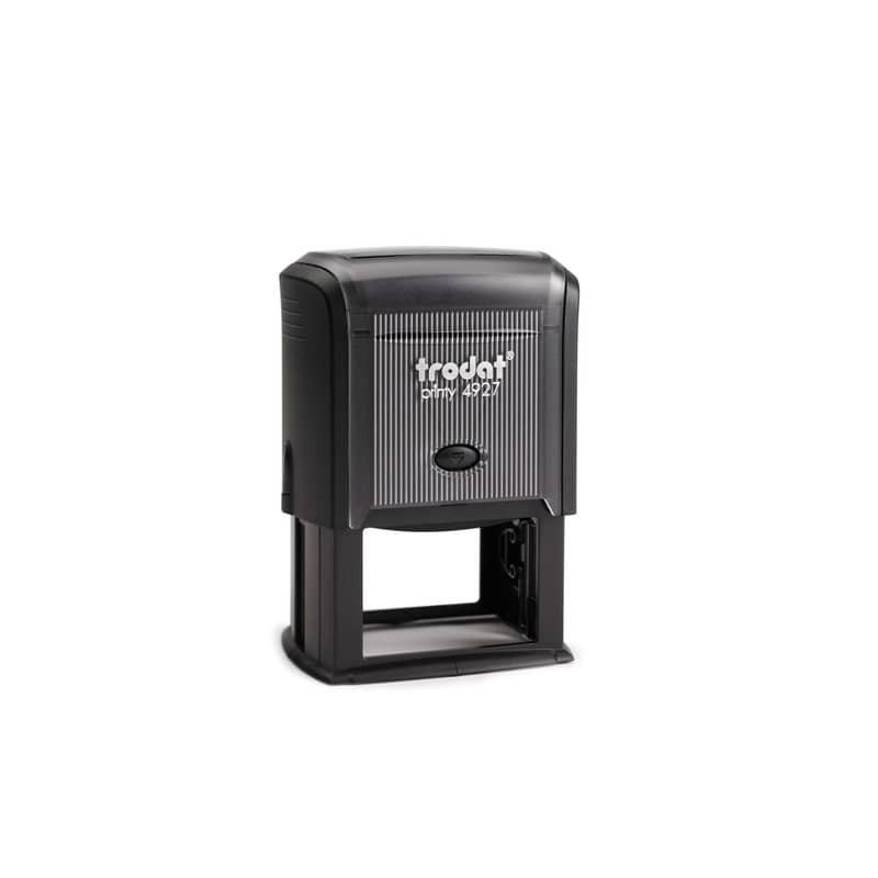Printy 4927 Timbro di testo Trodat PERSONALIZZATO fino a 10 righe nero dim. max personalizzazione 60x40 mm - 11672