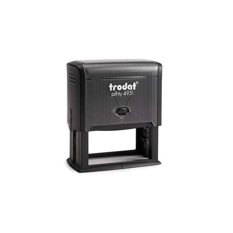 Printy 4931 - Timbro di testo PERSONALIZZATO fino a 7 righe dimensione max personalizzazione 70x30 mm - 110471