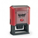 Printy 4729 Datario con testo Trodat PERSONALIZZATO fino a 3+3 righe nero dim. max personalizzazione 50x30 mm