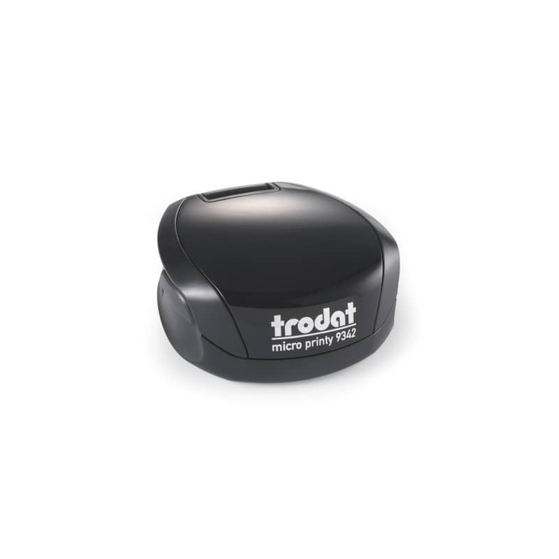Micro Printy 9342 Timbro di testo tascabile PERSONALIZZATO dimensione max pers.ne Ø42 mm - fino a 9 righe- 182063