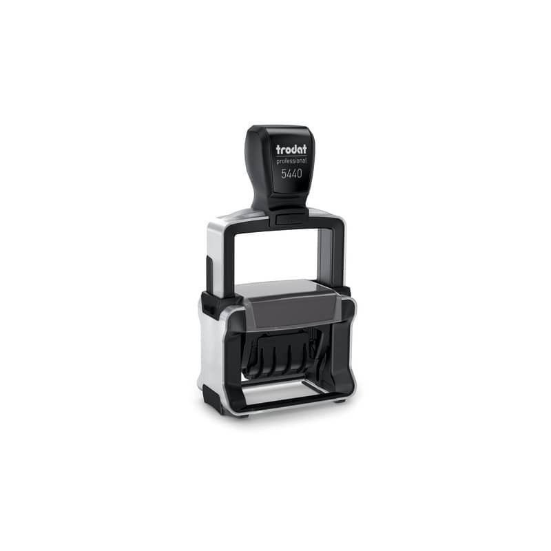 Professional 5440 - Datario con testo PERSONALIZZATO dimensione max pers.ne 49x28 mm - fino a 2+2 righe - 181798