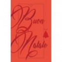 Biglietti augurali natalizi 9x14 cm - Biembi conf. da 12 rosso B2D502C61-RED