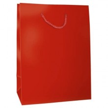 Sacchetti da regalo rosso opaco Biembi misura M - 18x23x10,5 cm conf. 6 pezzi - BXS202O20B