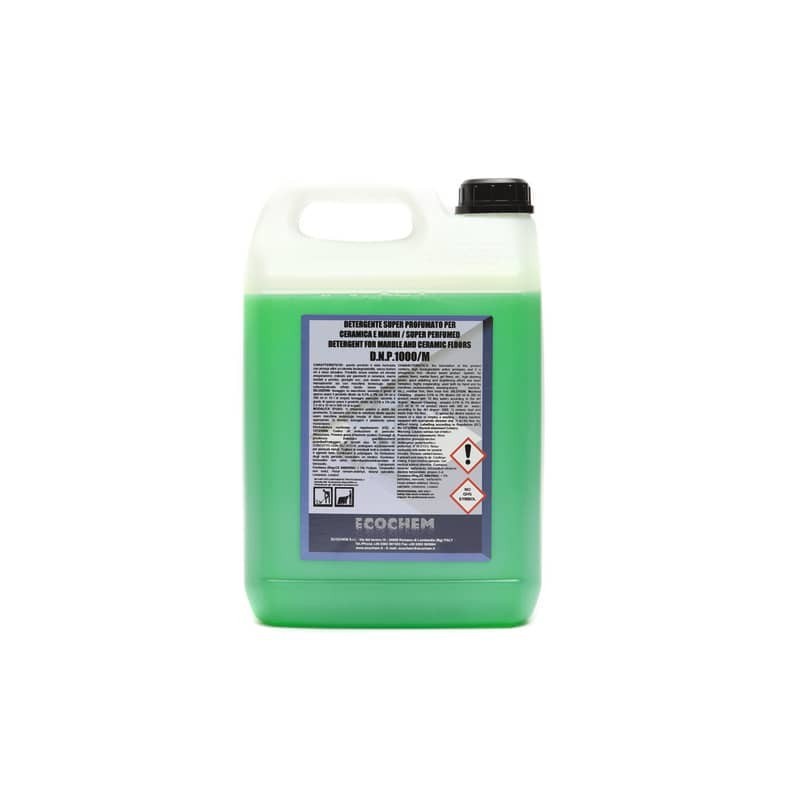 Detergente super profumato per ceramica e marmi D.N.P.1000/M Ecochem 5 L 011000ML0050958