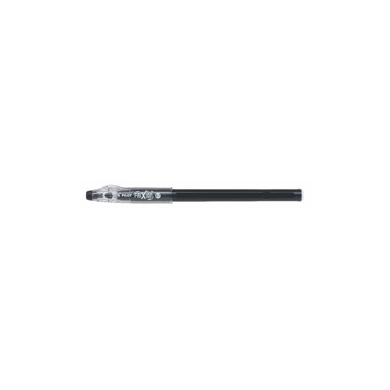 Penna a sfera cancellabile FriXion Ball Sticks Pilot 0,7 mm inchiostro gel nero 6893 (Conf.12)