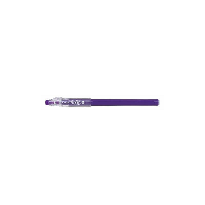 Penna a sfera cancellabile FriXion Ball Sticks Pilot 0,7 mm inchiostro gel viola 6898 (Conf.12)