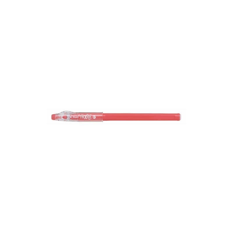 Penna a sfera cancellabile FriXion Ball Sticks Pilot 0,7 mm inchiostro gel rosa corallo - 6902 (Conf.12)