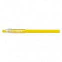 Penna a sfera cancellabile FriXion Ball Sticks Pilot 0,7 mm inchiostro gel giallo chiaro - 6905 (Conf.12)