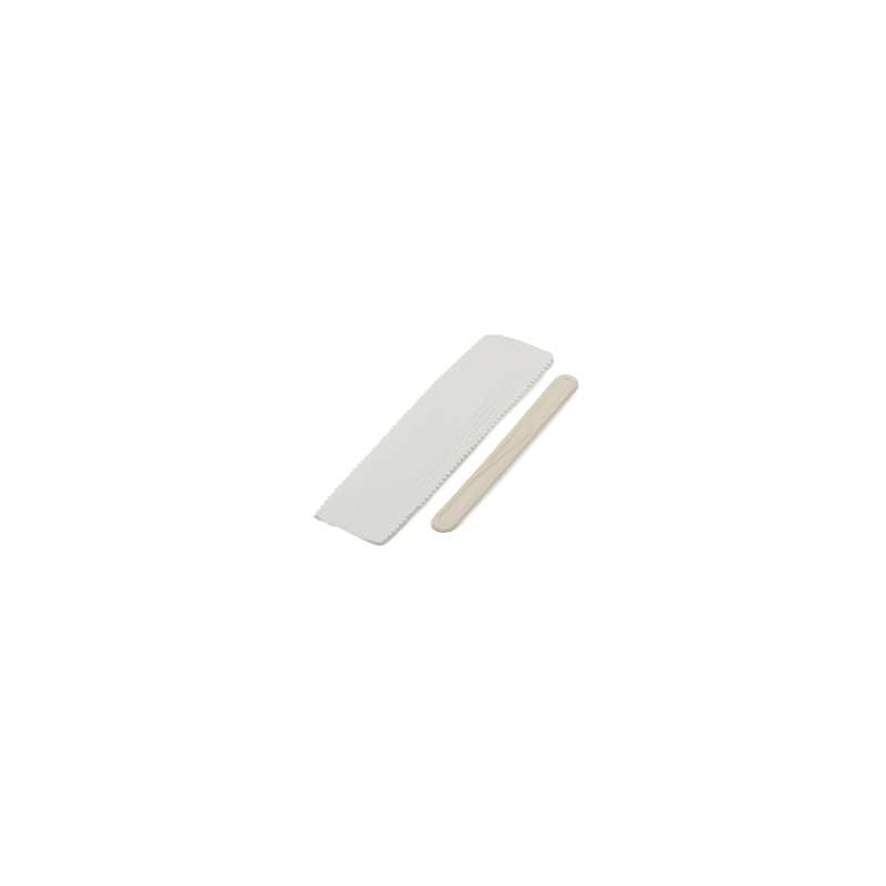 Palettine da caffè singolarmente imbustate PLA cristallizzato bio - conf. 100 pz IlipBio bianco - 80984 (Conf.5)