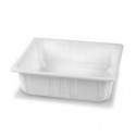 Vassoio gastronomia in PP bianco - 6000 ml - 75g - conf. 58 pz Professional 320x265x95 mm - 30427
