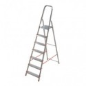 Scala in alluminio Scalamìa rinforzata Gierre 7 gradini - 0.51x1.27xH.2.02 m AL170