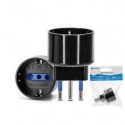 Adattatore a 1 via P30 Aigostar 10A - nero 228835