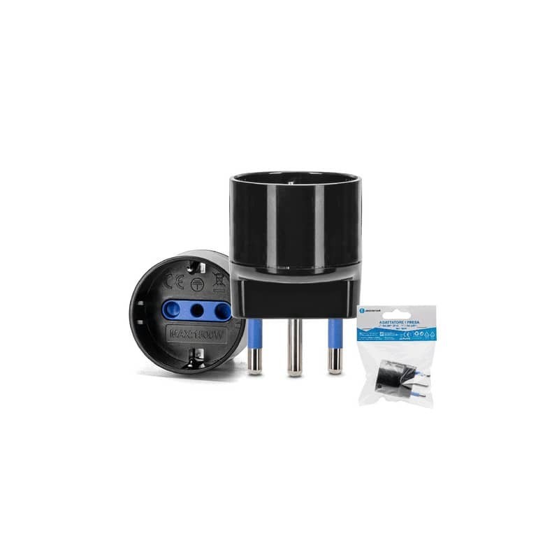 Adattatore a 1 via P30 Aigostar 16A - nero 228842