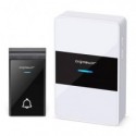 Kit campanello digitale wireless DC bianco, nero Aigostar 11x7xH.2,6/7,2x2x4 cm - 197957