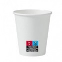 Bicchieri Dopla Green in carta marcati - bianco 180 ml  - conf. 50 pz 42159 (Conf.3)