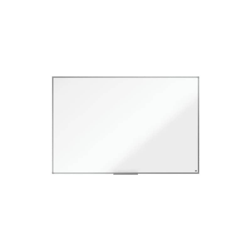 Lavagna bianca magnetica in acciaio laccato Nobo Essence 150x100 cm 1905212