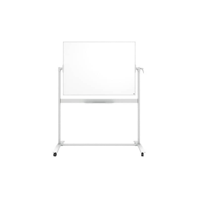 Lavagna bianca magnetica su ruote Nobo Classic 120x90 cm - laccata 1901029