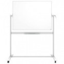 Lavagna bianca magnetica su ruote Nobo Classic 120x90 cm - smaltata 1901033