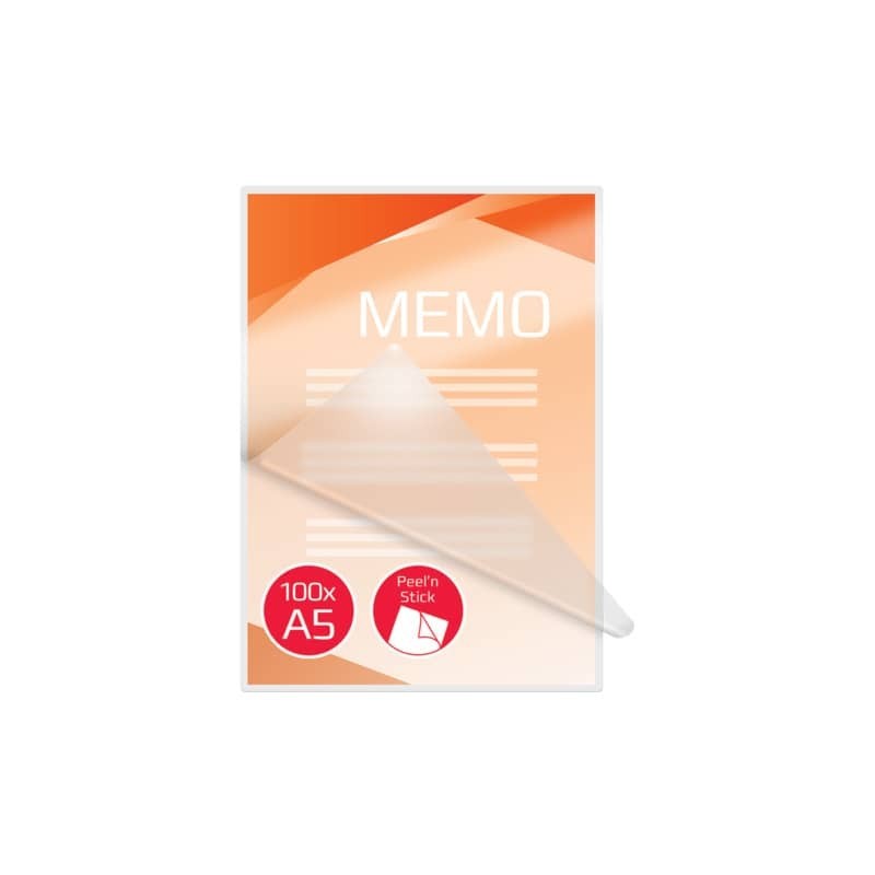 Pouches autoadesive GBC 125 micron GBC formato A5 3747244