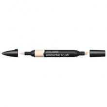 Pennarelli Winsor&Newton Promarker Brush doppia punta scalpello-pennello - dusky pink O518 - 0204200