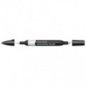 Pennarelli Winsor&Newton Promarker Brush doppia punta scalpello-pennello - cool grey 2 CG2 - 0204160
