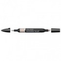 Pennarelli Winsor&Newton Promarker Brush doppia punta scalpello-pennello - warm grey 2 WG2 - 0204133