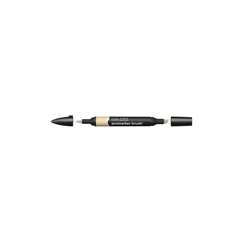 Pennarelli Winsor&Newton Promarker Brush doppia punta scalpello-pennello - sandstone O928 - 0204174