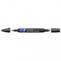 Pennarelli Winsor&Newton Promarker Brush doppia punta scalpello-pennello - egyptian blue B944 - 0204305