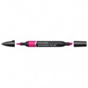 Pennarelli Winsor&Newton Promarker Brush doppia punta scalpello-pennello - magenta M865 - 0204380