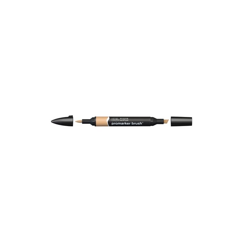 Pennarelli Winsor&Newton Promarker Brush doppia punta scalpello-pennello - cinnamon O427 - 0204199