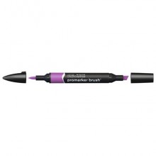 Pennarelli Winsor&Newton Promarker Brush doppia punta scalpello-pennello - purple V546 - 0204542